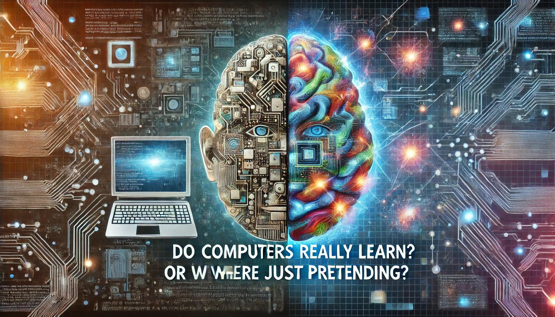 Cover Image for Do computers really learn? or are they just pretending ?